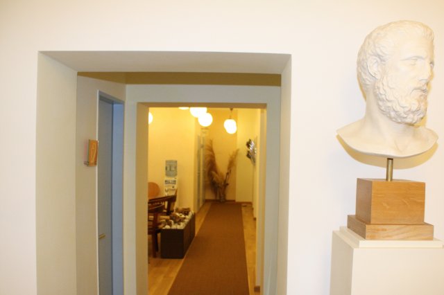 Durchgang Wartezimmer